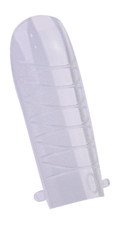 Purple Dual Forms Square Clear Nail Tips (120uni) - Image 2