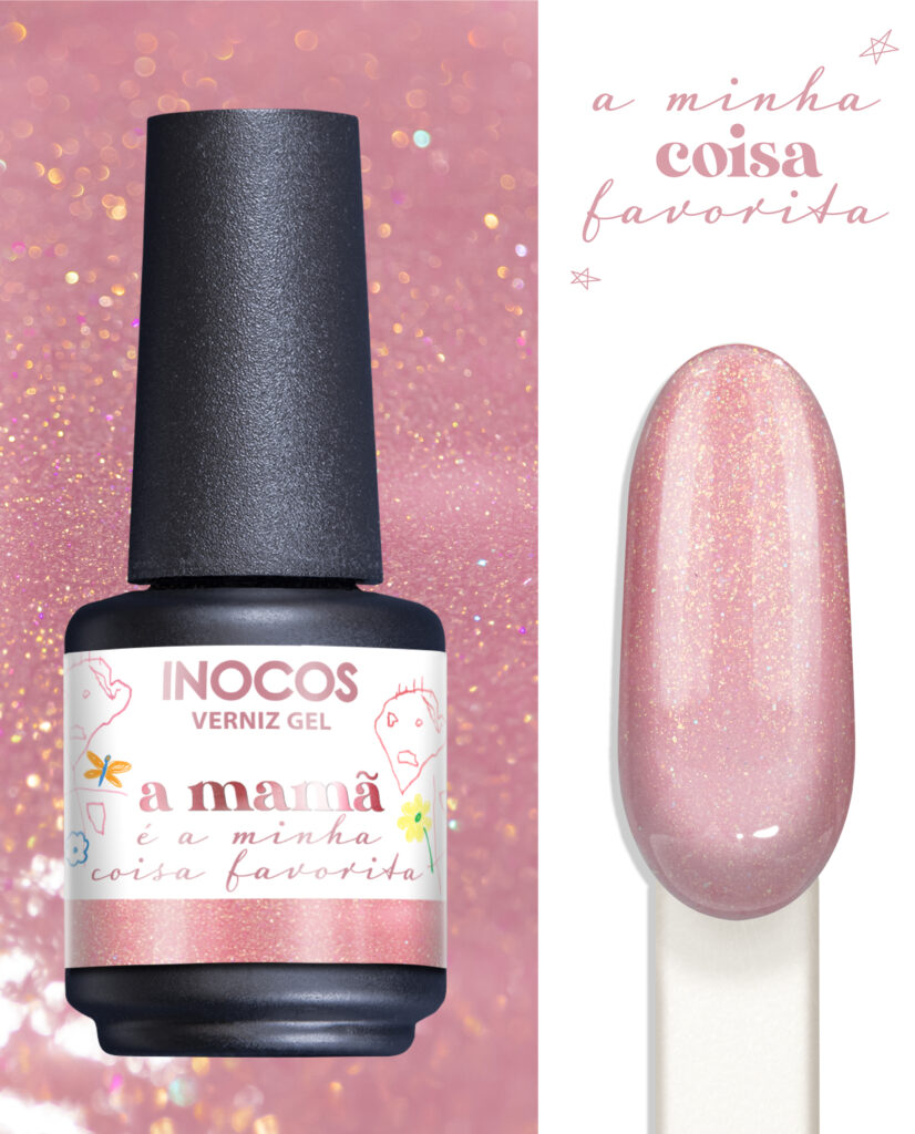 Inocos Verniz Gel Mamã é a minha coisa favorita 15ml