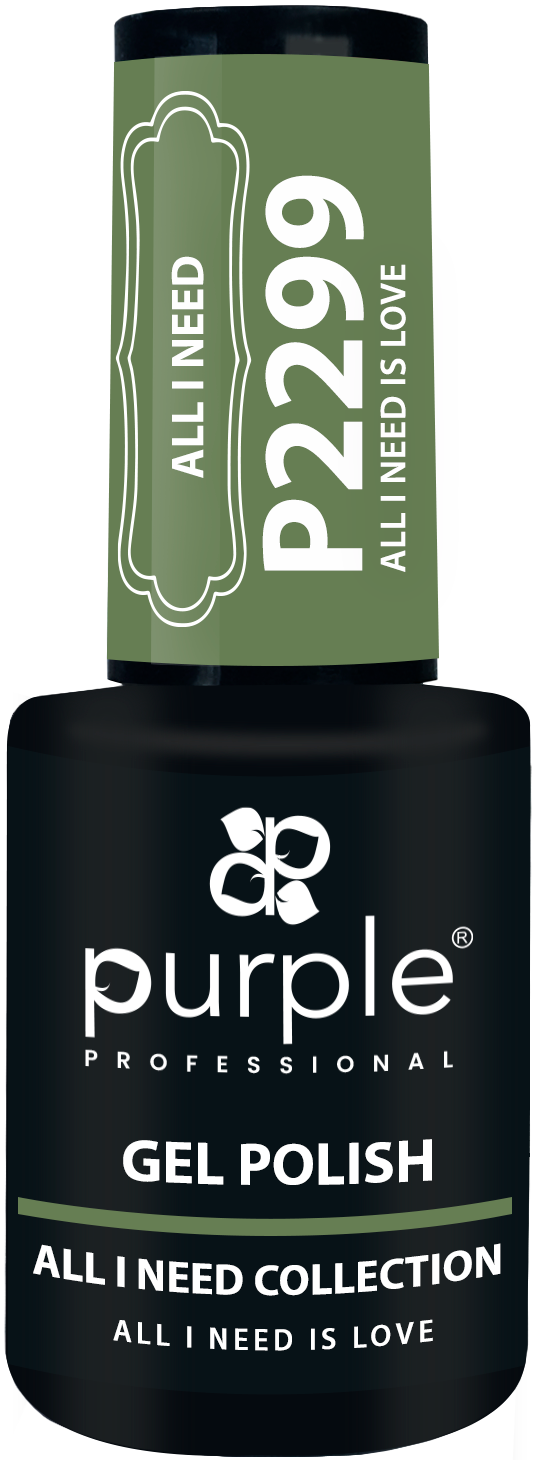 P2299 - Purple Verniz Gel All I Need Is Love 10ml